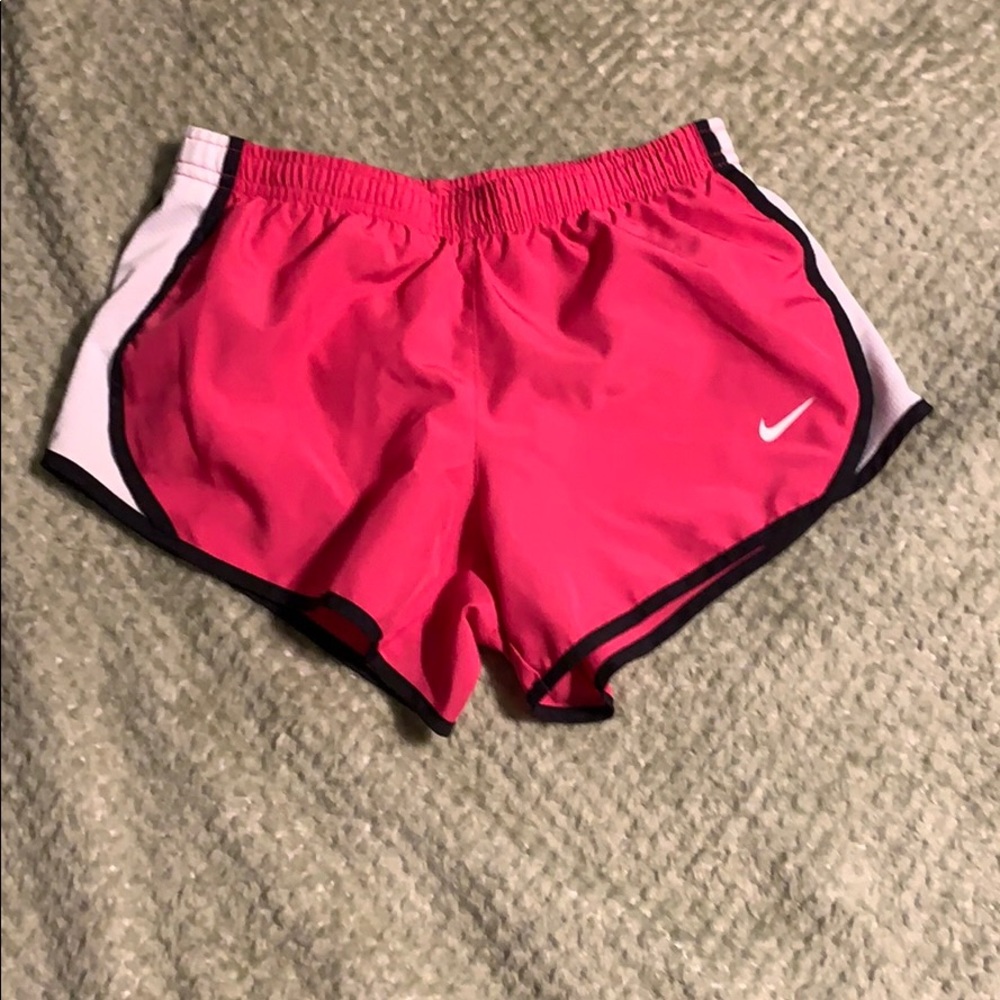 Girls Pink Nike Shorts